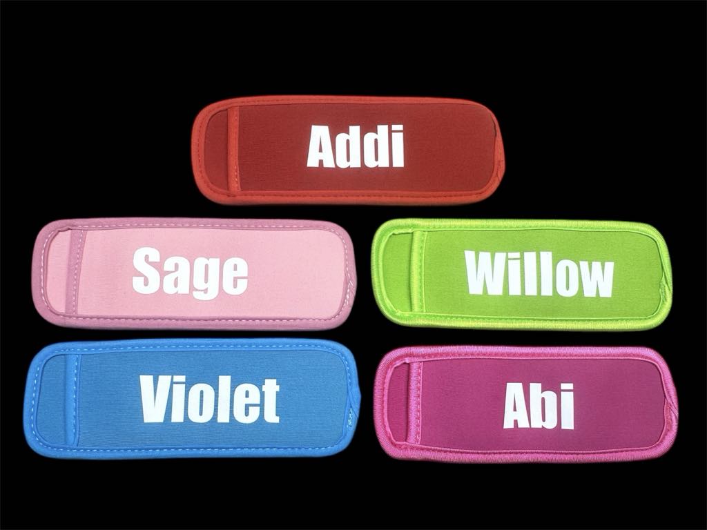 Personalised Icy Pole Holders Plain Coloured