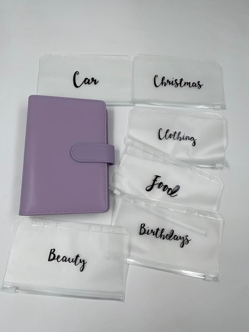 Personalised Budget Binders A5