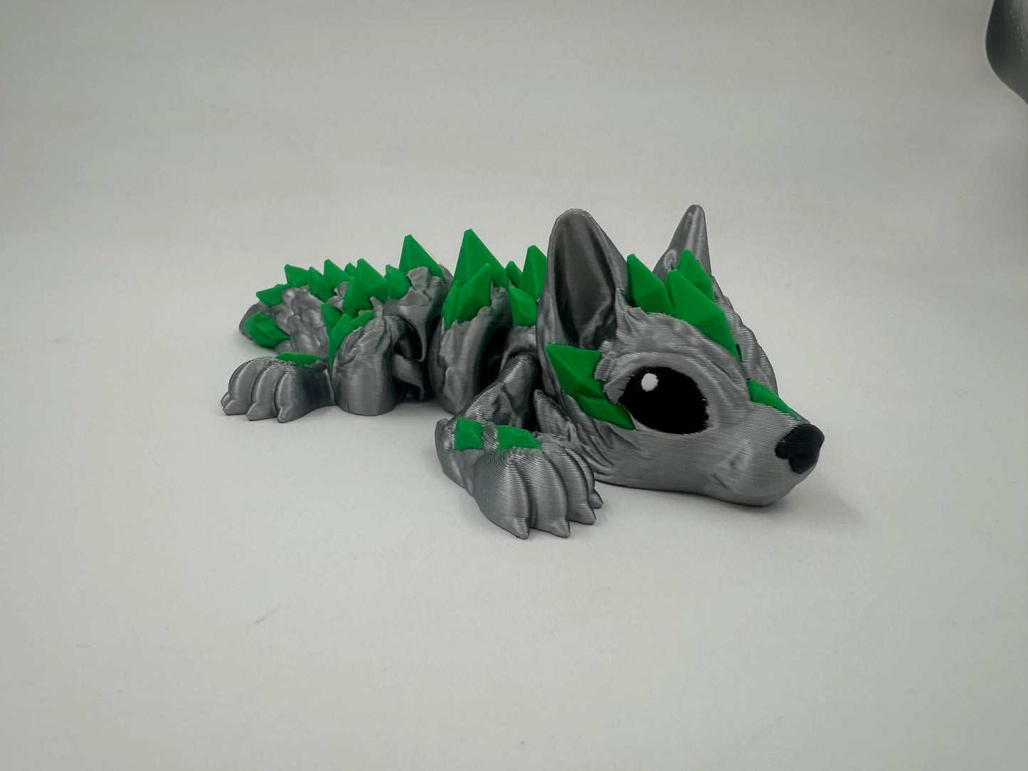 Crystal Wolf Dragon - Articulated