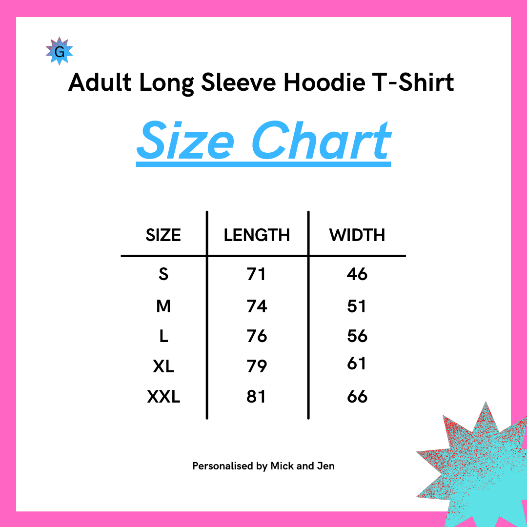 Ice Dyed Long Sleeved Hoodie t-shirt tee handmade size XL unisex B602 adult Black Blue Pink Red
