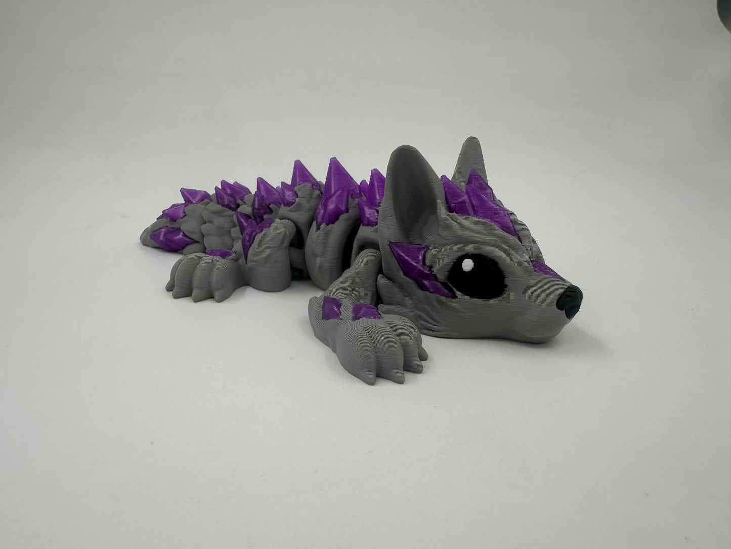Crystal Wolf Dragon - Articulated