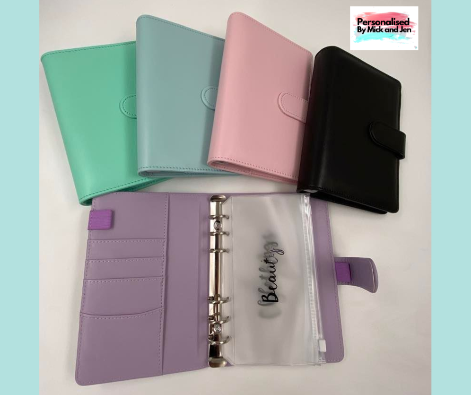 Personalised Budget Binders A5