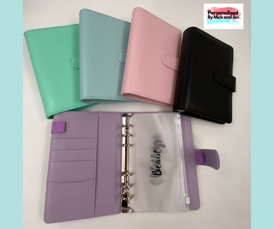 Personalised Budget Binders A5